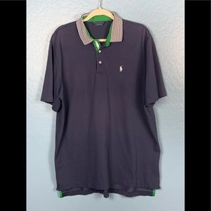Polo Golf Ralph Lauren Men’s navy polo Sz XL